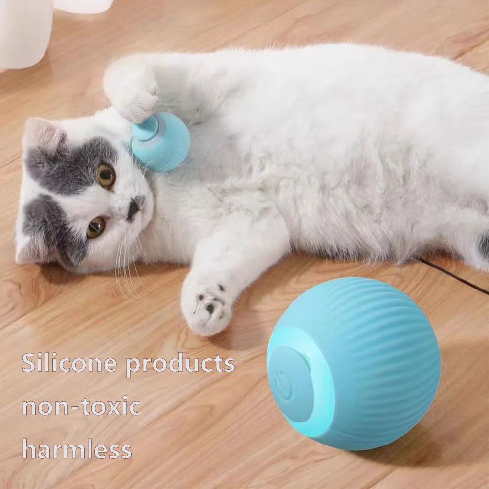 Balle intelligente rotative pour chat -50%